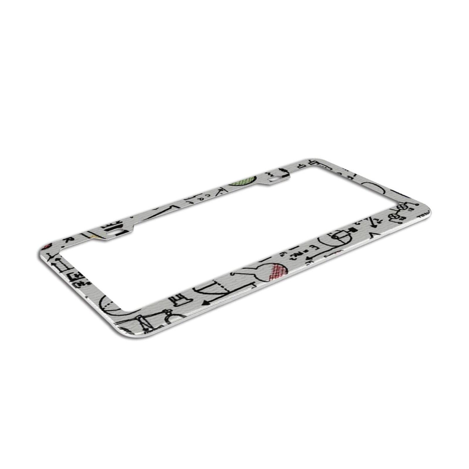 Amazon | ナンバーフレーム 化学実験 理科 科学の実験 ナンバーカバー